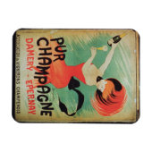 Magnet Flexible Affiche "Pur Champagne", de Damery, E (Horizontal)