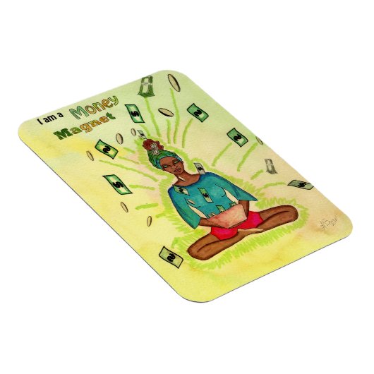 Magnet Flexible Affirmation d'argent (Côté Droit)