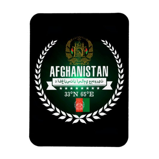Magnet Flexible Afghanistan (Vertical)