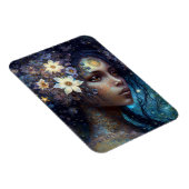 Magnet Flexible African American Black Goddess Queen Imaginaire Ar (Côté Droit)