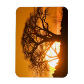 Magnet Flexible Afrique, Botswana, Mise en place de silhouettes de (Vertical)