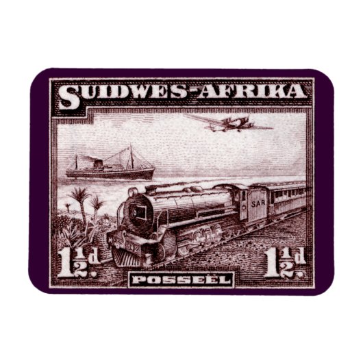 Magnet Flexible Afrique du Sud-Ouest 1937 (Horizontal)