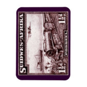 Magnet Flexible Afrique du Sud-Ouest 1937 (Vertical)