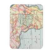 MAGNET FLEXIBLE AFRIQUE : MAP, 1894 (Vertical)