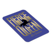Magnet Flexible Afro Unicorn Fierce Queen (Côté Droit)