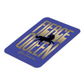 Magnet Flexible Afro Unicorn Fierce Queen (Côté Gauche)