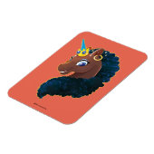 Magnet Flexible Afro Unicorn | Magique (Côté Gauche)