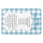 Magnet Flexible Afternoon Tea Honey Cake Recipe (Horizontal)