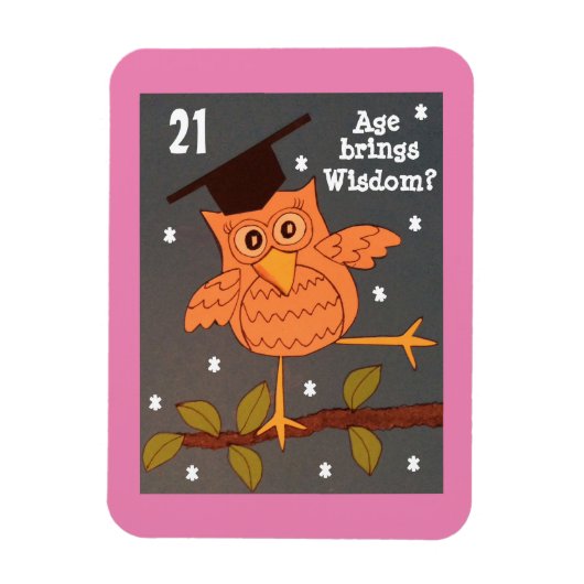 Magnet Flexible Age apporte carte de sagesse (Vertical)