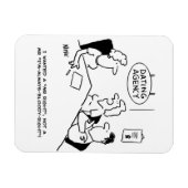 Magnet Flexible Agence de rencontres - M. Right (Horizontal)