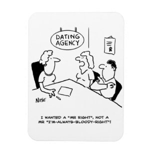 Magnet Flexible Agence de rencontres - M. Right