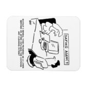 Magnet Flexible Agence de rencontres - Prouesse comme amant. Drôle (Horizontal)