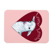 Magnet Flexible Agneaux d'amour (Horizontal)