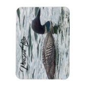 Magnet Flexible Agréable Aimant Loon Lake (Vertical)