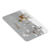 Magnet Flexible Ahimsa Holiday Reindeer (Côté Droit)