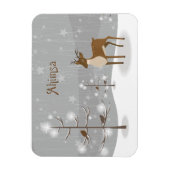 Magnet Flexible Ahimsa Holiday Reindeer (Vertical)