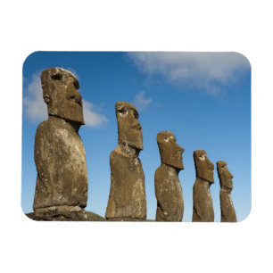 Magnet Flexible Ahu Akivi, Rapa Nui, Île de Pâques, Chili 2