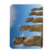 Magnet Flexible Ahu Akivi, Rapa Nui, Île de Pâques, Chili 2 (Vertical)