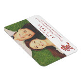 Magnet Flexible 'Ai' / Love Spring Flowers Chinois Enregistrer La (Côté Droit)