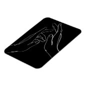 Magnet Flexible Aider les mains (Côté Gauche)