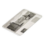 Magnet Flexible Aides à dessin : une caméra de base en bois obscur (Côté Gauche)