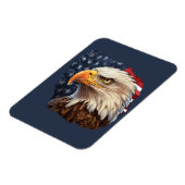 Magnet Flexible Aigle à drapeau américain (Côté Gauche)