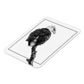 Magnet Flexible Aigle à tête blanche (Côté Gauche)