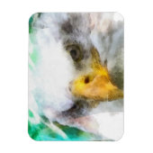 Magnet Flexible Aigle Abstraite-américaine (Vertical)