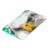 Magnet Flexible Aigle Abstraite-américaine (Côté Gauche)