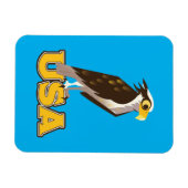 Magnet Flexible Aigle Américain Bold (Horizontal)