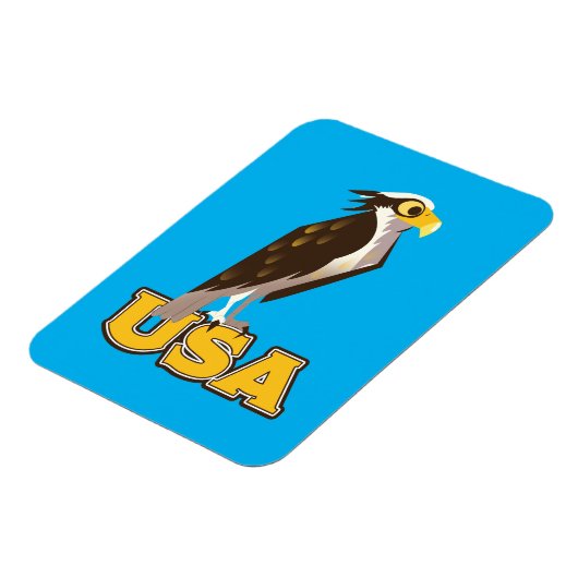 Magnet Flexible Aigle Américain Bold (Côté Gauche)