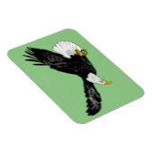 Magnet Flexible Aigle gonflable à balles vos couleurs (Côté Droit)