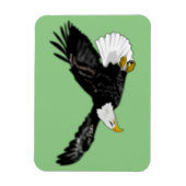 Magnet Flexible Aigle gonflable à balles vos couleurs (Vertical)