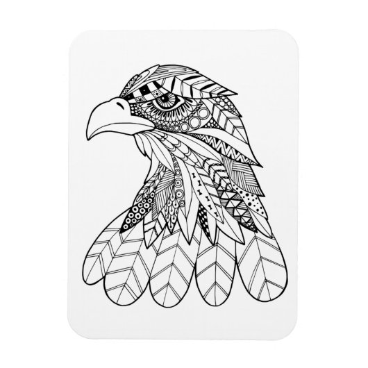 Magnet Flexible Aigle inspiré (Vertical)