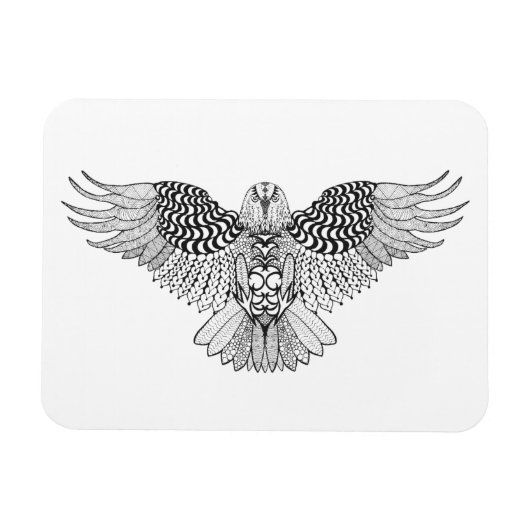 Magnet Flexible Aigle inspiré 2 (Horizontal)