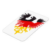 Magnet Flexible Aigle noir allemand (Côté Gauche)