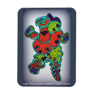 Magnet Flexible Aigle Totem