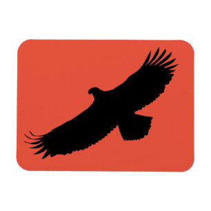 Magnet Flexible Aigle - Votre couleur - Texte