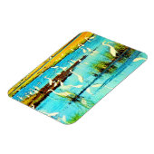 Magnet Flexible aigrettes enneigés (Côté Gauche)