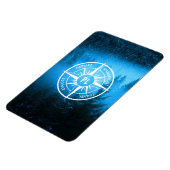 Magnet Flexible Aiguille de compas monogramme brouillard dans la f (Côté Gauche)