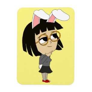 Magnet Flexible aile de chibi bunnygirl