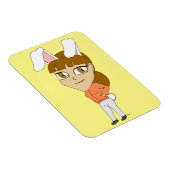 Magnet Flexible aile de chibi bunnygirl (Côté Droit)