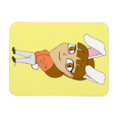 Magnet Flexible aile de chibi bunnygirl (Horizontal)