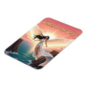 Magnet Flexible Ailes de la Lumière - lever de soleil angélique (Côté Gauche)