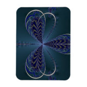 Magnet Flexible Ailes D'Insectes Délicates À Minuit (Vertical)