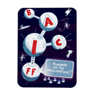 Magnet Flexible Aimant 2014 d'affiche de BAICFF