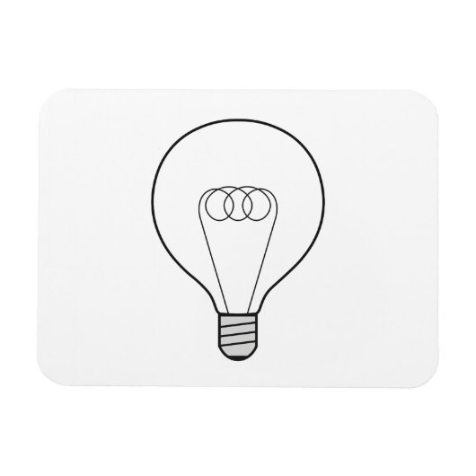 Magnet Flexible Aimant à ampoule (Horizontal)