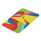 Magnet Flexible Aimant à bec de toucan abstrait (Côté Gauche)