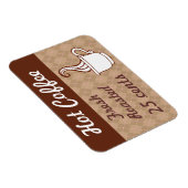 Magnet Flexible Aimant à café rétro (Côté Droit)