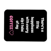 Magnet Flexible Aimant à dire du café (Horizontal)